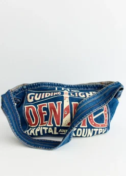 13oz Denim NEWS PAPER BAG (GUIDING LIGHT)