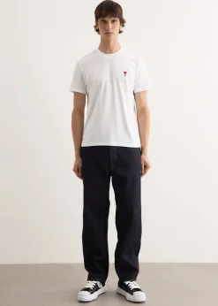 5P Zipper Front Denim Pants