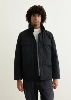 Padded Micro Twill Field Jacket