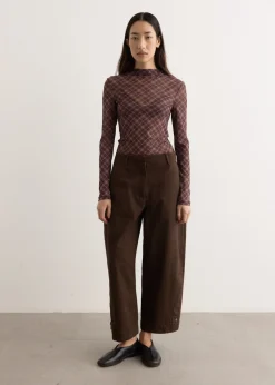 Pathway Tailored Barrel Leg Pants
