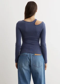 Pier Cut Out Neck Top