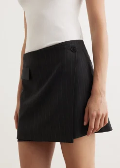 Piper Pinstripe Mini Skirt