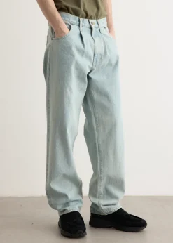Pleated Jeans