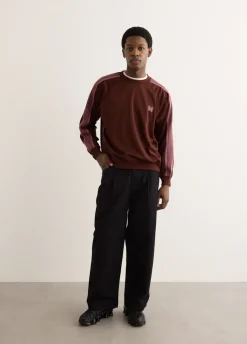 Poly Smooth Track Crewneck