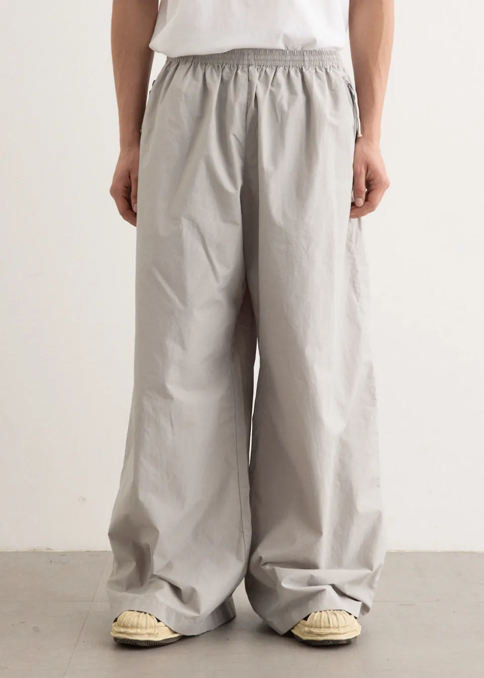 Pubbero Technical Cotton Blend Pants