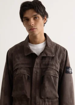 Raso Gommato 3L Laser Camo Field Jacket