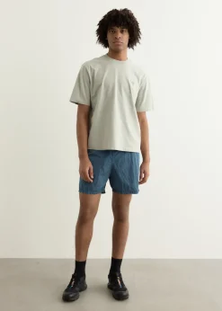 Regular Fit Compass Patch Overdyed T-Shirt