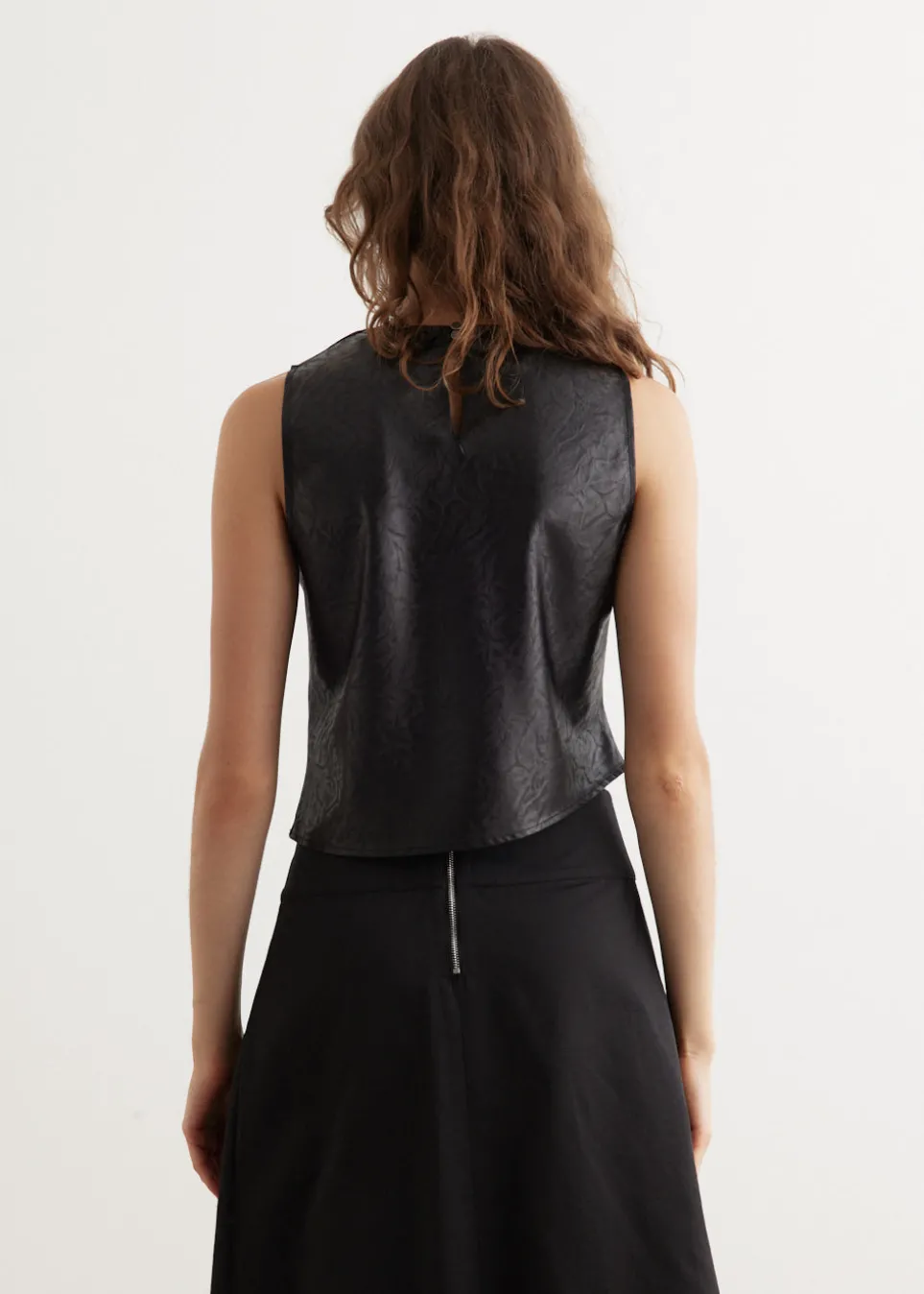 Reign Cowl Satin Top