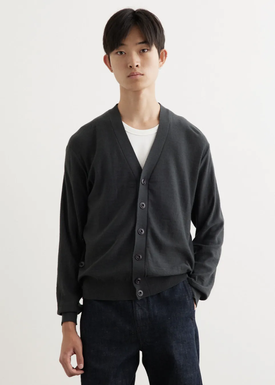 Relaxed Twisted Cardigan