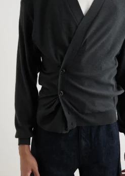 Relaxed Twisted Cardigan