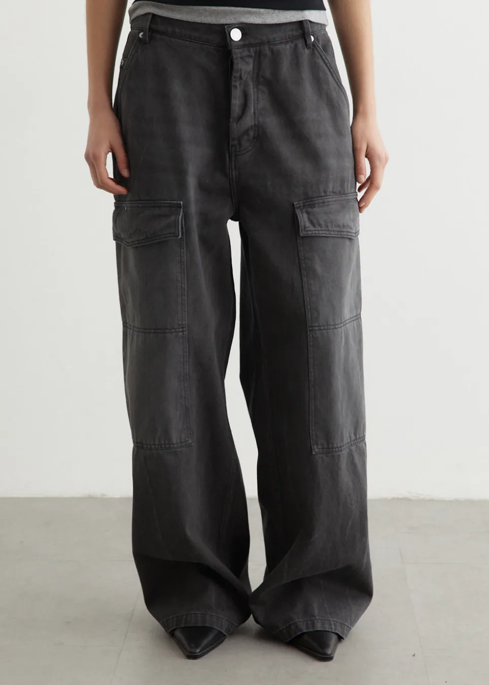 Relaxed Worker Baggy Pants