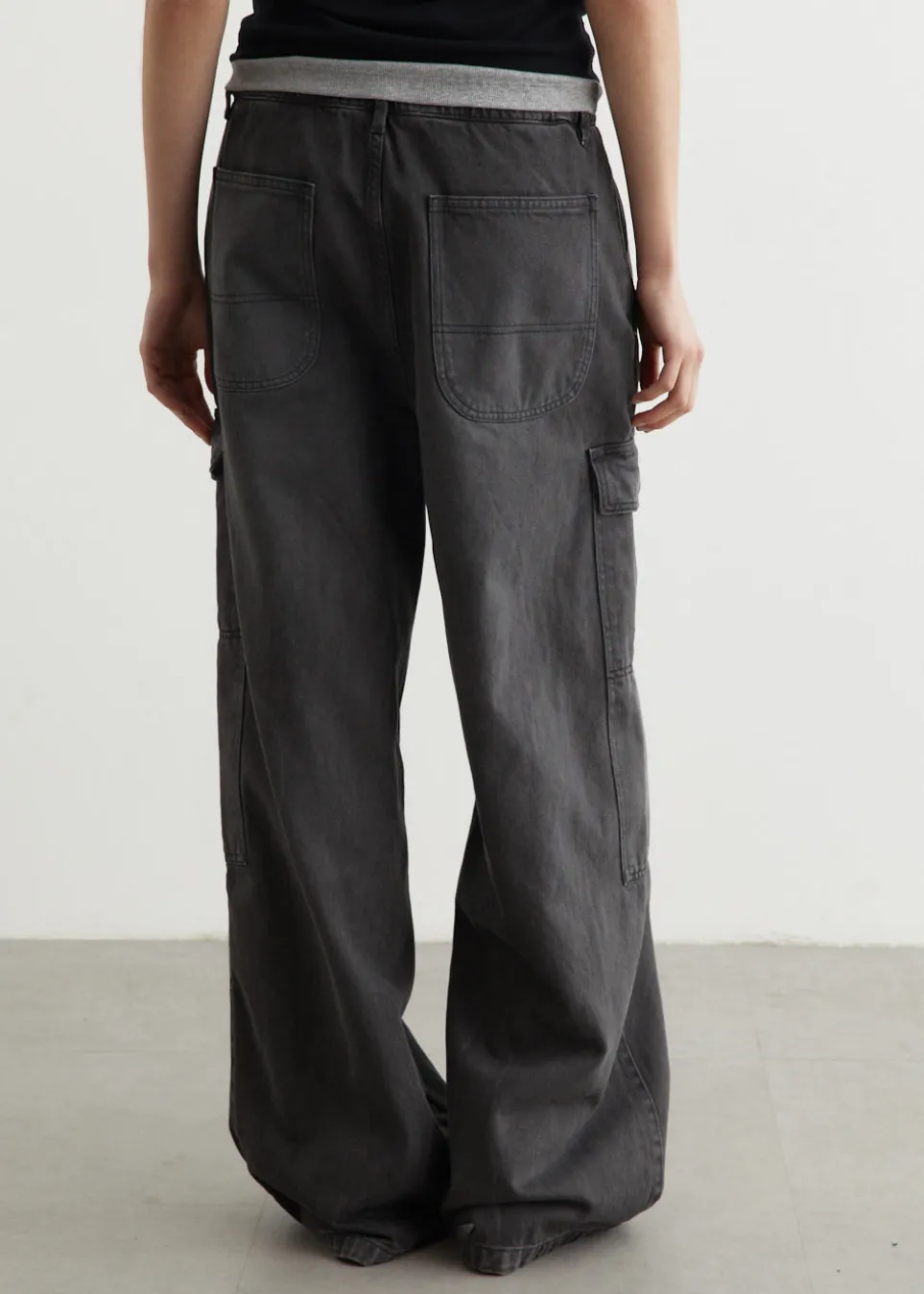 Relaxed Worker Baggy Pants