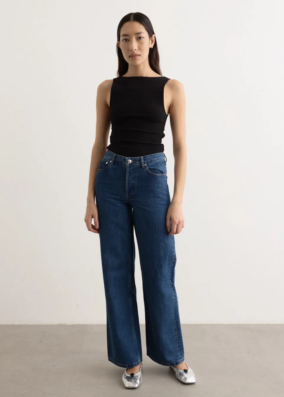 Rib Bateau Cut Out Top