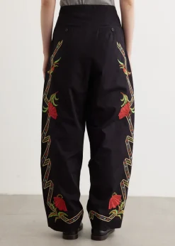 Ribbon Hollyhock Trousers