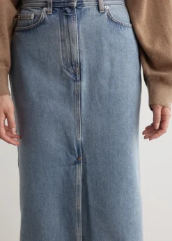 Rona Long Denim Skirt