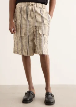 Rope Stripe Pocket Shorts