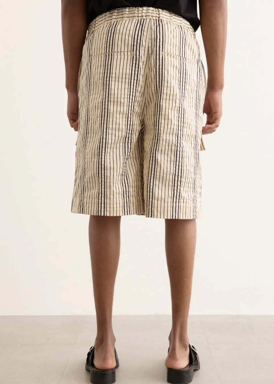 Rope Stripe Pocket Shorts