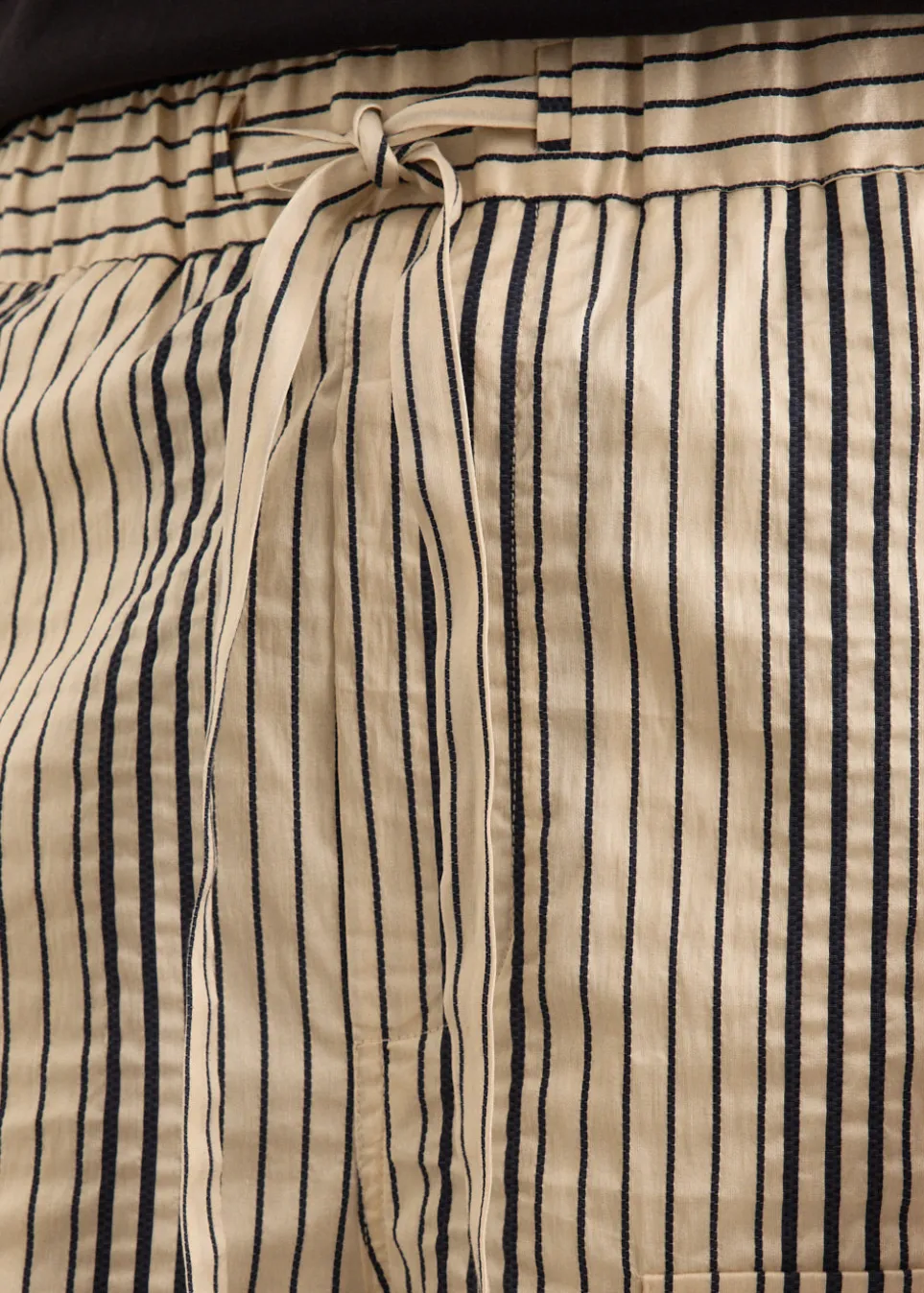 Rope Stripe Pocket Shorts
