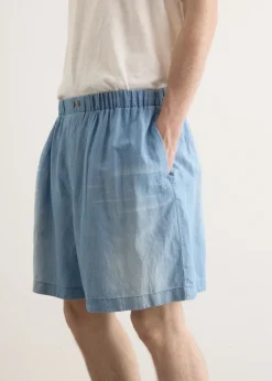 Ruxer Chambray Shorts