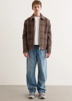 Selvedge Faded Light Denim Pants