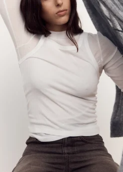 Shade Double Layer Long Sleeve Top