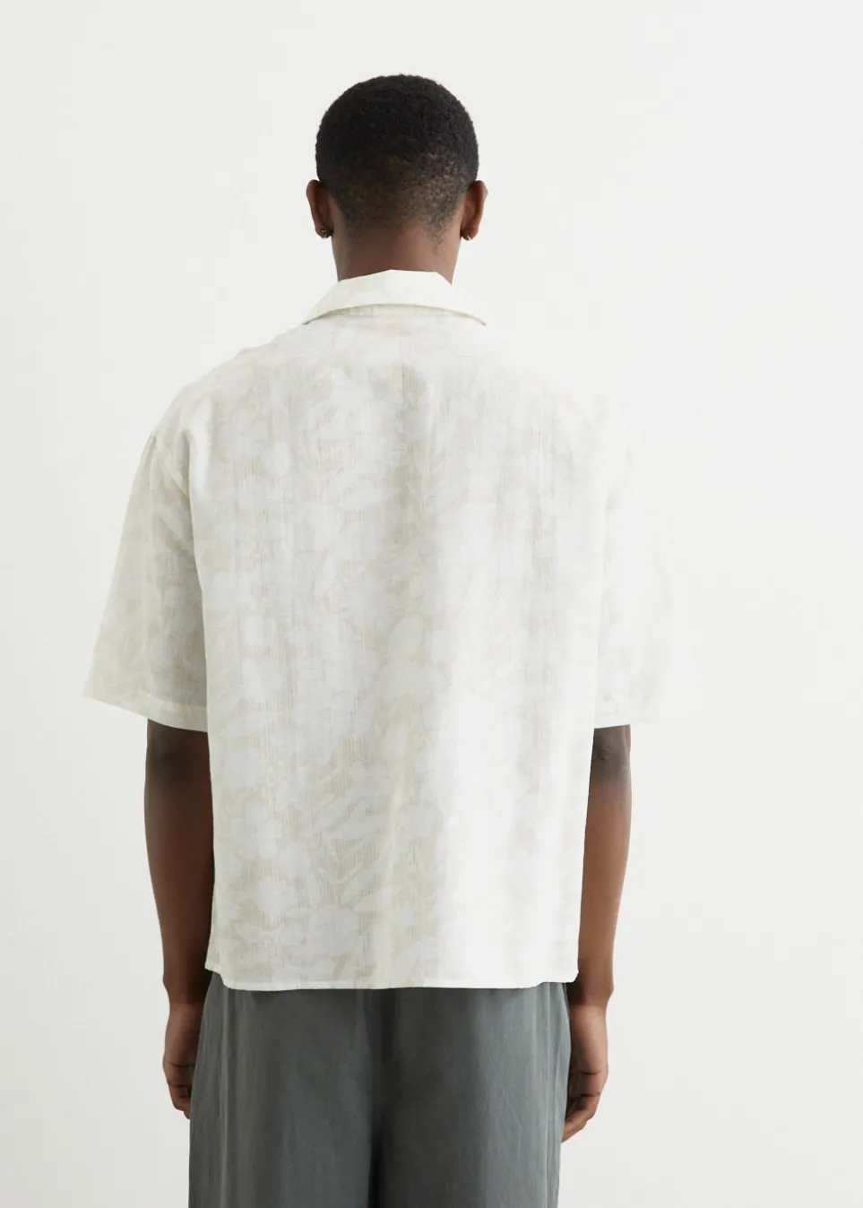 Shadows Boxy Camp Collar Shirt