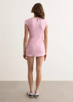 Shirred Cotton Dress