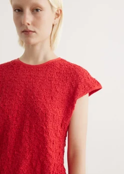 Shirred Cotton Dress