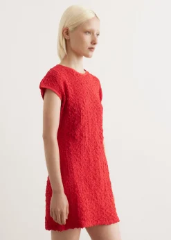 Shirred Cotton Dress