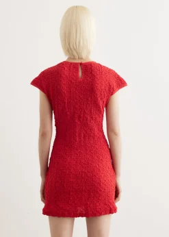 Shirred Cotton Dress