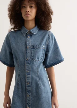 Short Sleeve Shirt Dress