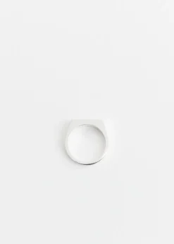 Signet Narrow Rectangle Ring