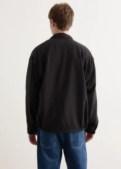 Silk Garment Dyed Blouson