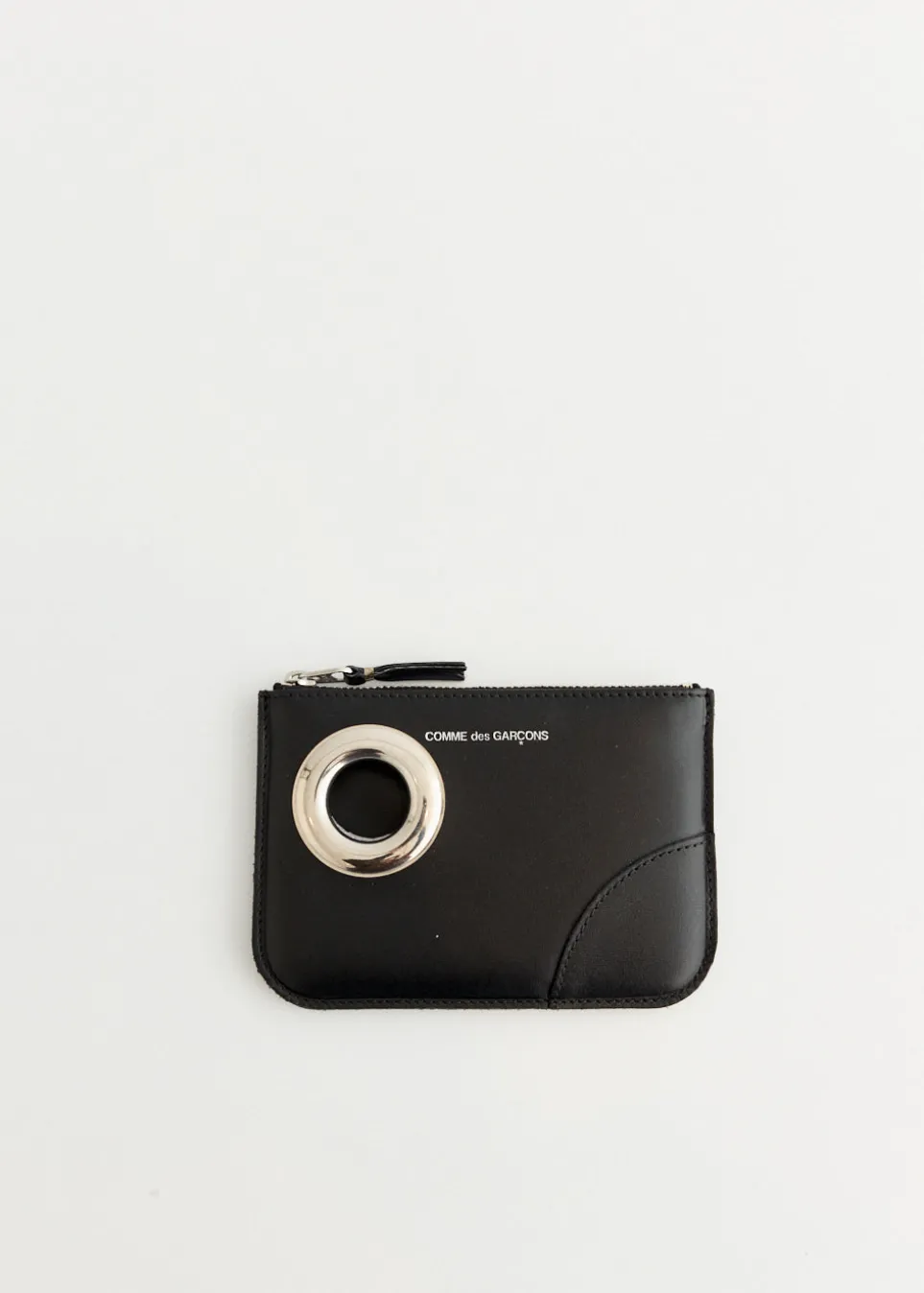 Silver Eyelet Wallet