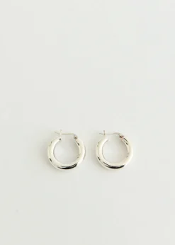Silver Hoop Earrings