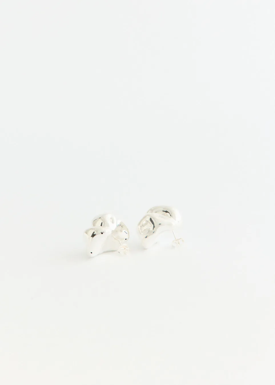 Silver Mass Earrings
