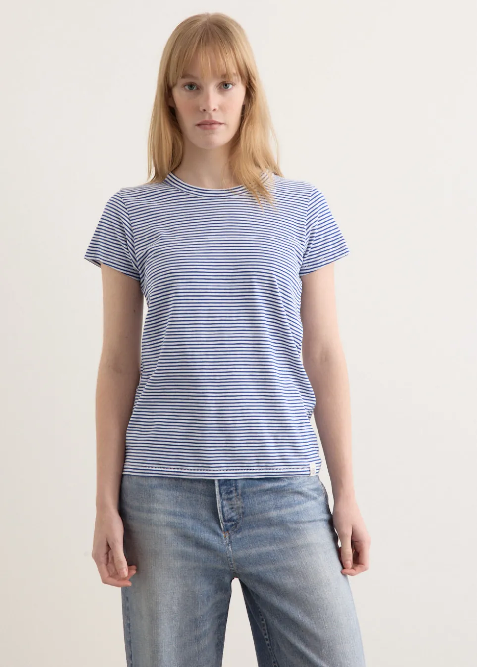 Slub Stripe T-Shirt