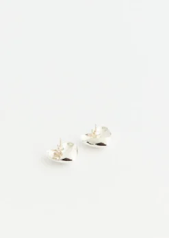 Small Voluptuous Heart Earrings