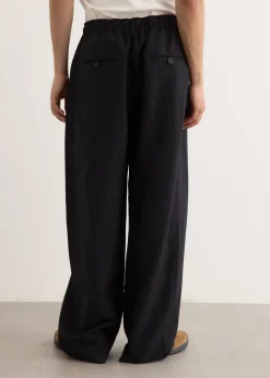 Sonny Linen Wool Drawstring Pant