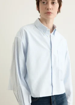 Sophia Button Down Logo Shirt