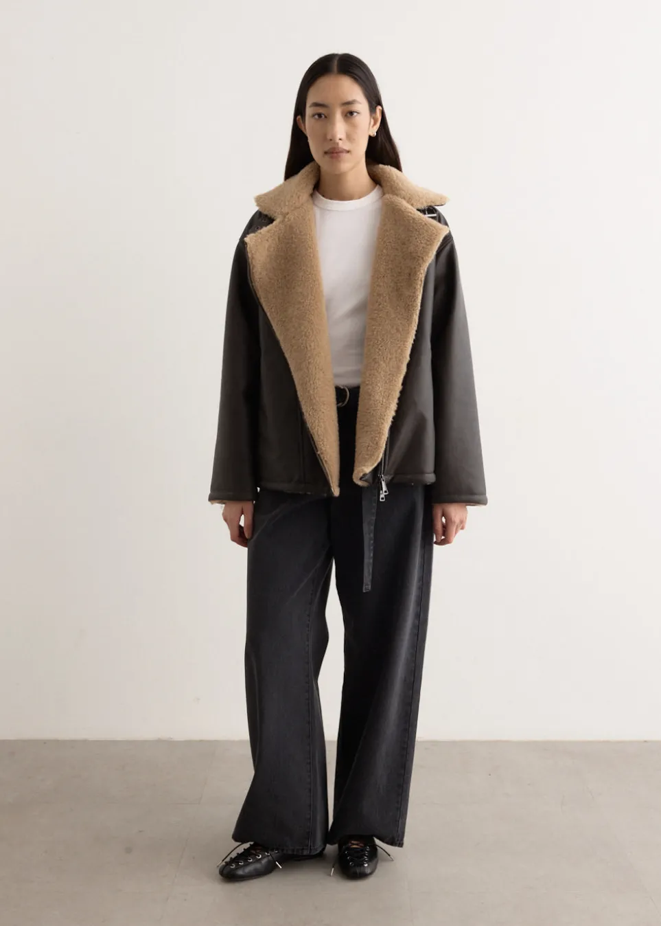 Spirit Faux Shearling Liner Jacket