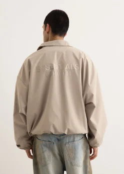 Sporty Nylon Half Zip