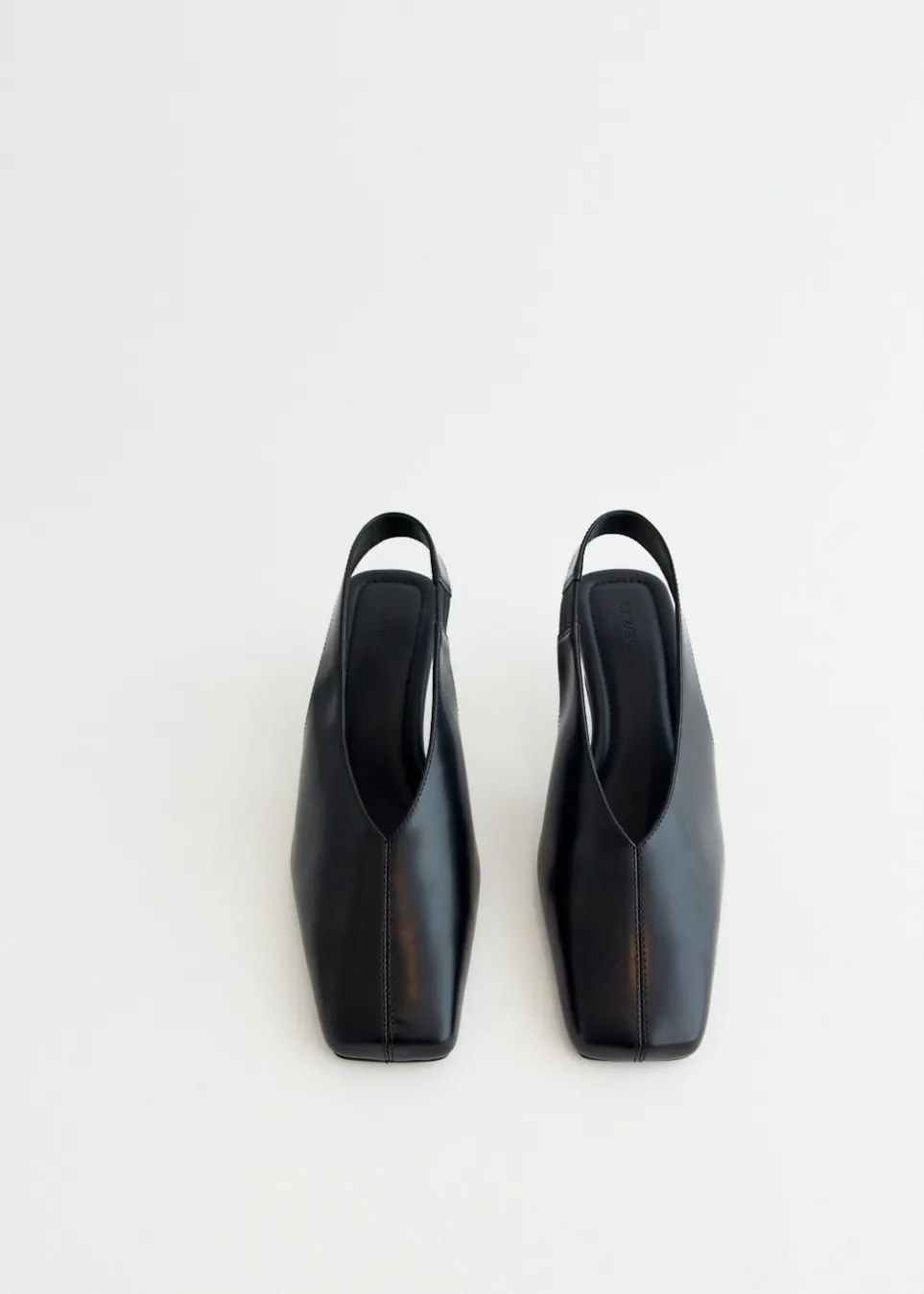 Square Toe Sling Back Heel