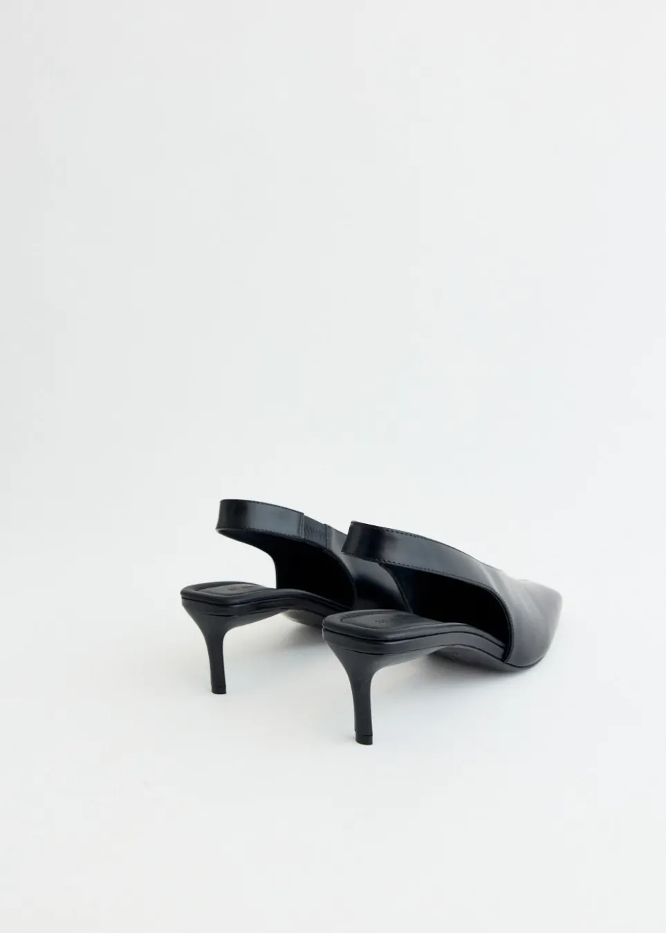 Square Toe Sling Back Heel