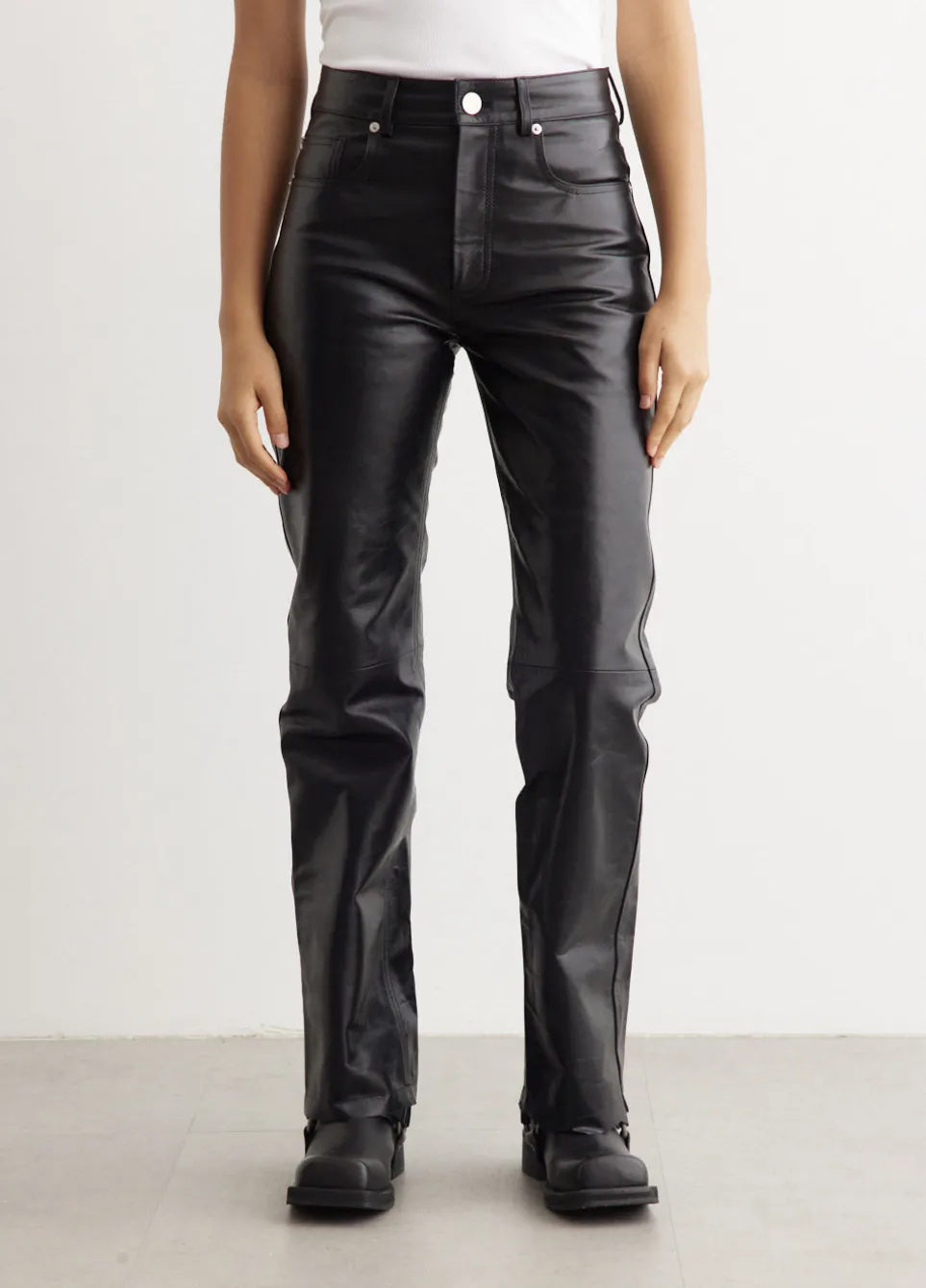 Straight Fit Trousers