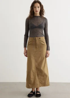 String Fatigue Skirt