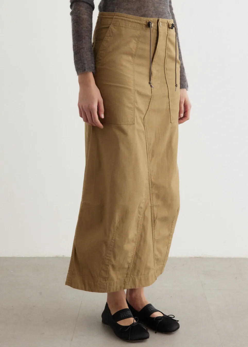 String Fatigue Skirt