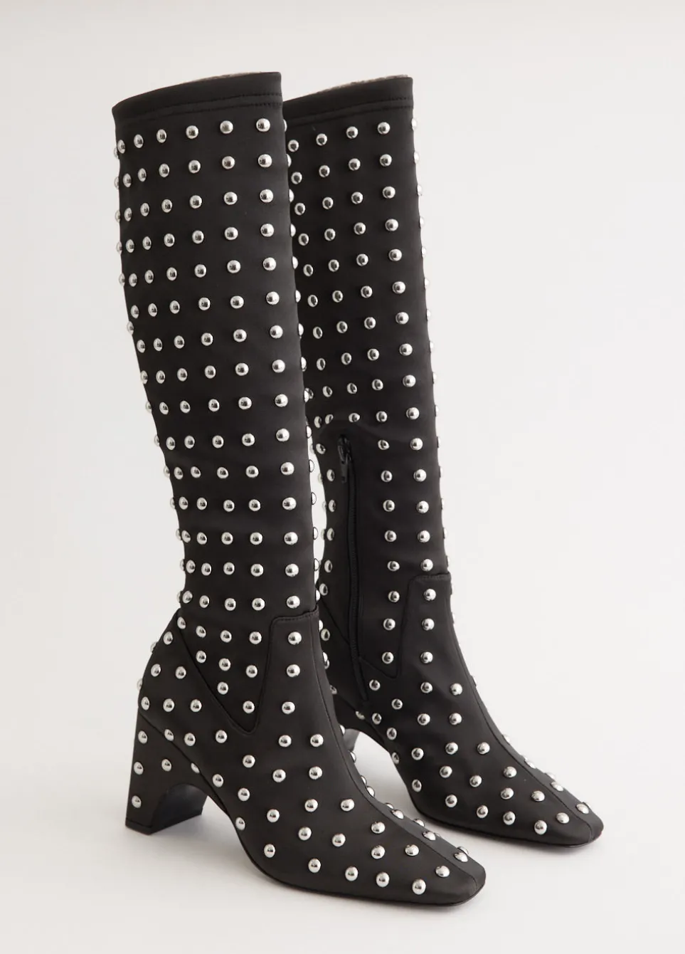 Studded Bridge Stretch Boots