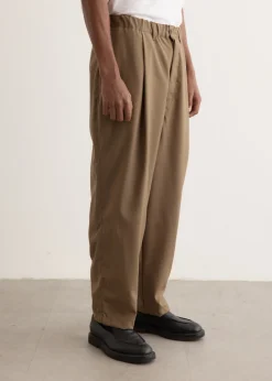 Summer Wool Wide Pants
