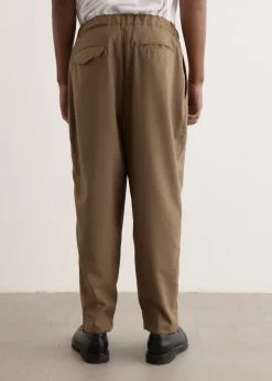 Summer Wool Wide Pants